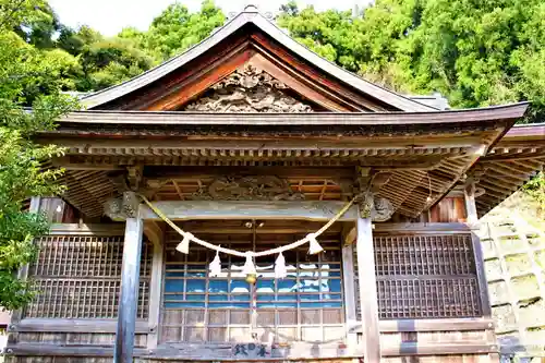 多太神社の本殿