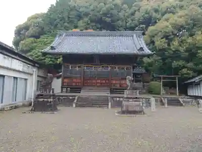 八幡社の本殿・本堂