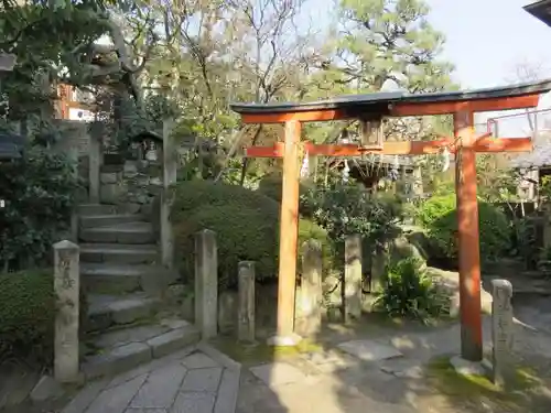 首途八幡宮の鳥居