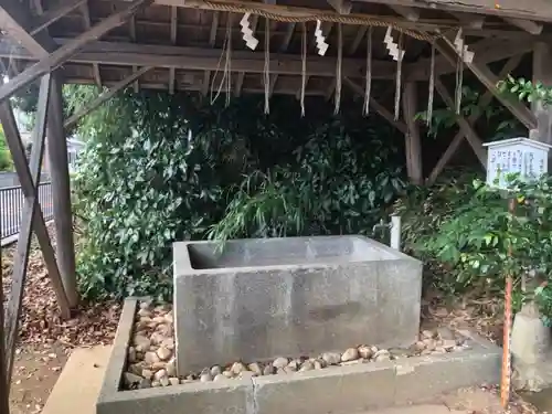 大野見宿禰命神社の手水