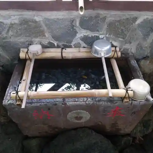 多武峯内藤神社の手水舎