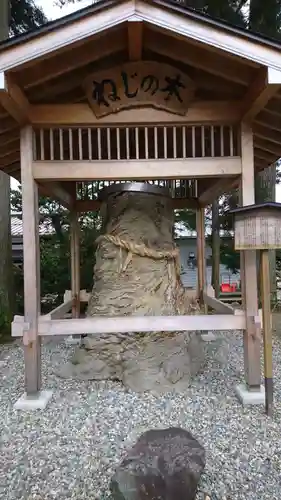 飛驒一宮水無神社の自然