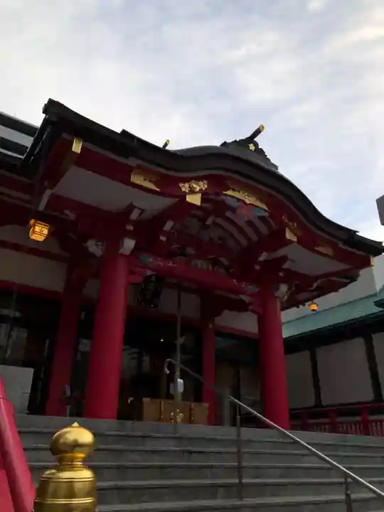 成子天神社の本殿・本堂