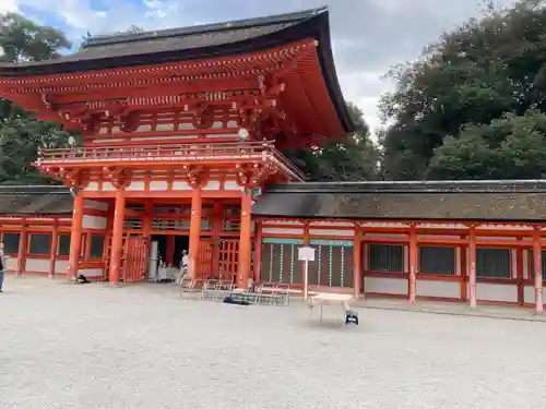 賀茂御祖神社（下鴨神社）の山門