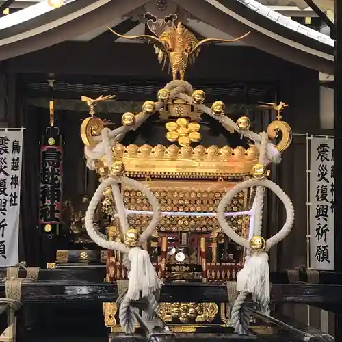 鳥越神社のお祭り