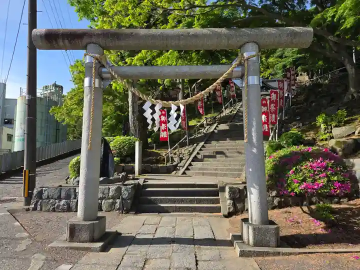 温泉神社〜いわき湯本温泉〜の鳥居