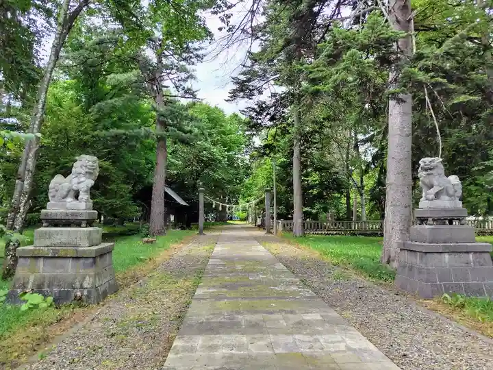 東川神社の景色