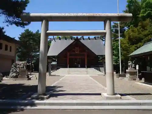 富良野神社の鳥居