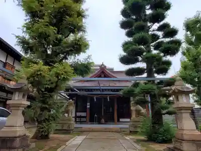 みなと八幡神社の本殿・本堂