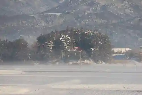 宮下天満宮の景色