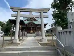 鵜ノ木八幡神社の鳥居