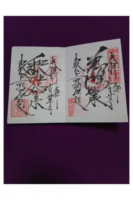 上野大佛の御朱印