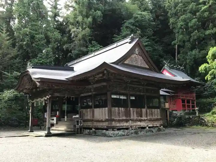 上一宮大粟神社の本殿・本堂