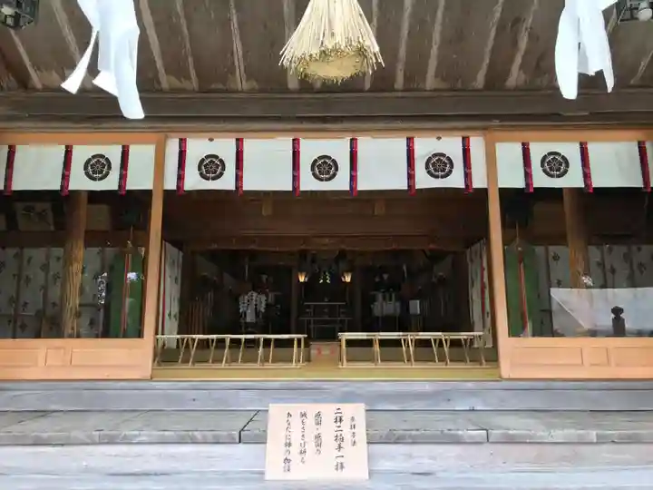 劒神社の本殿・本堂