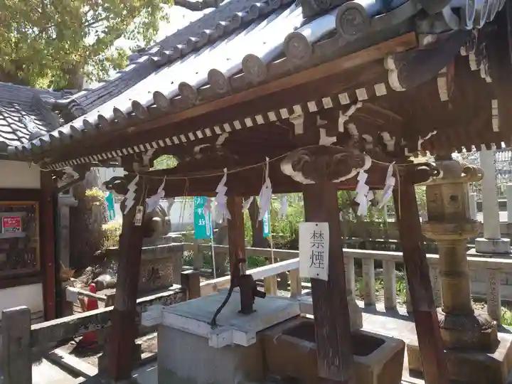 浅澤社(住吉大社境外末社)の手水舎