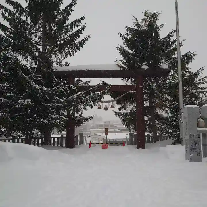 上手稲神社の鳥居