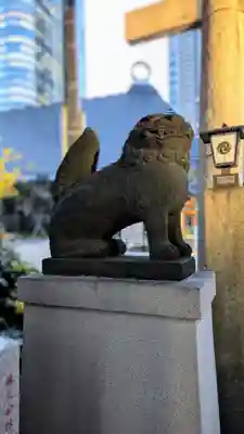 西久保八幡神社の狛犬