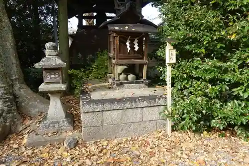 鏡作坐天照御魂神社の末社・摂社