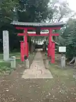 氷川諏訪神社の鳥居