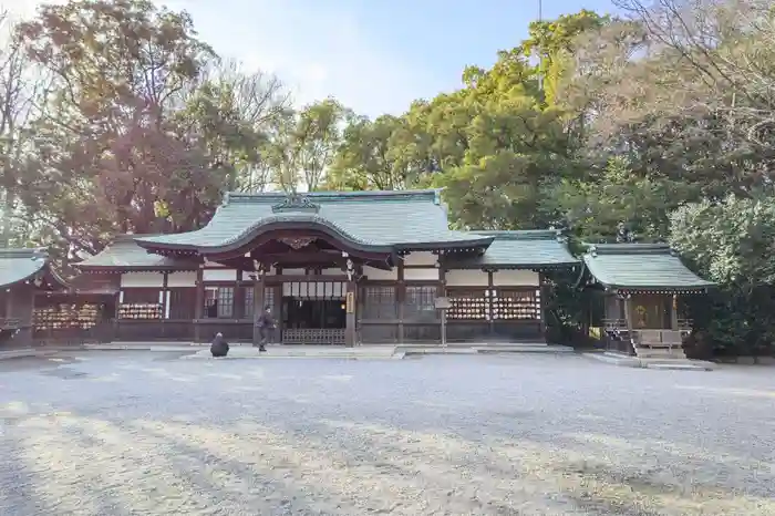 上知我麻神社（熱田神宮摂社）の本殿