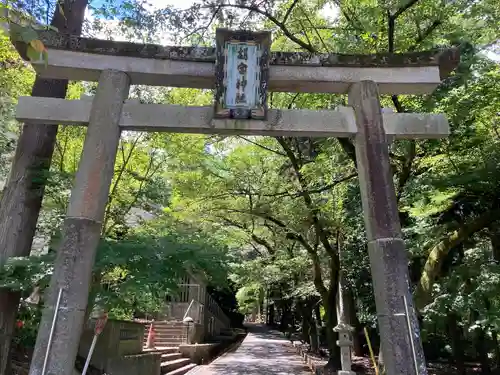 胡宮神社（敏満寺史跡）の鳥居