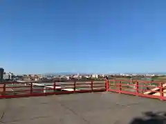 多摩川浅間神社の景色