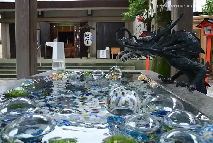 蛇窪神社の手水舎