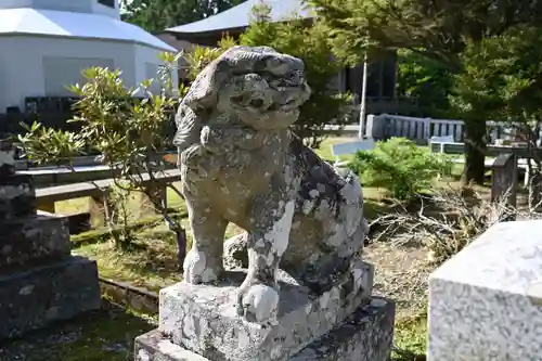 高越寺の狛犬