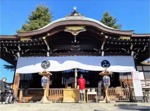 尾久八幡神社の本殿・本堂