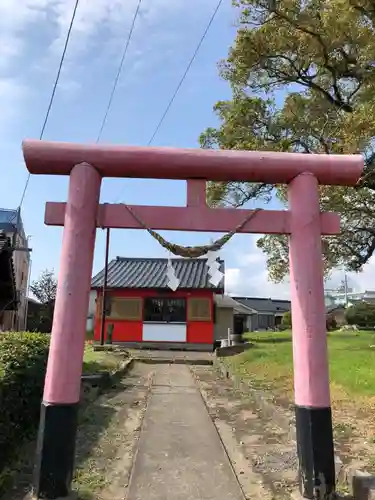 伽藍神社の鳥居