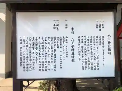 葛飾氷川神社の歴史