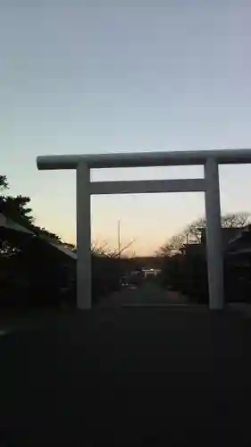 安房神社の鳥居