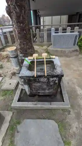 須佐之男社（西之切須佐之男社）の手水舎