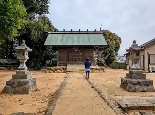 神明社 (松井町)の本殿・本堂