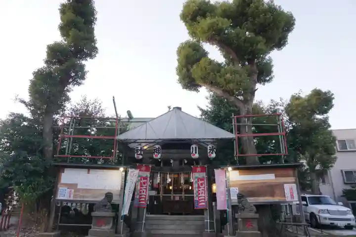幡ケ谷氷川神社の本殿・本堂