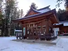 穂高神社本宮の神楽