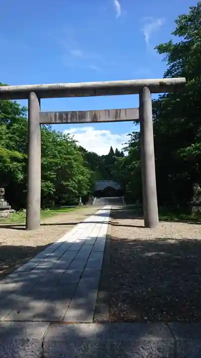 岩手護國神社の鳥居