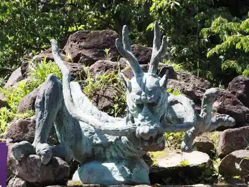 江島神社の狛犬