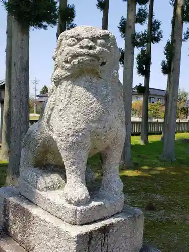 加茂神社の狛犬