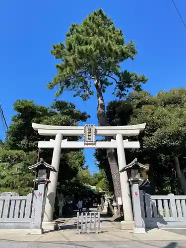 菊田神社の鳥居