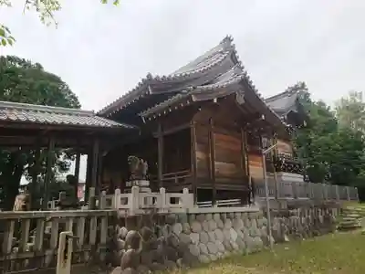小口神社(城屋敷)の本殿・本堂
