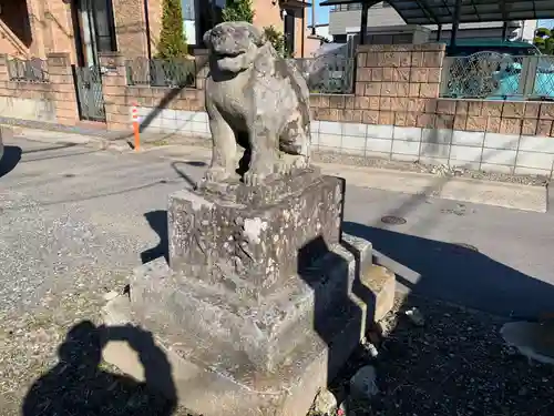 熊野神社の狛犬