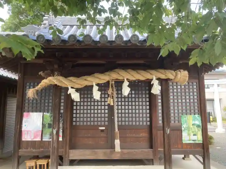 佐野神社の本殿・本堂