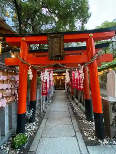 露天神社（お初天神）の鳥居