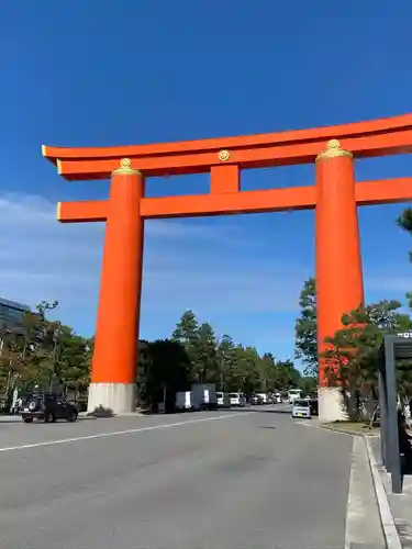 平安神宮の鳥居