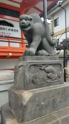 善國寺の狛犬