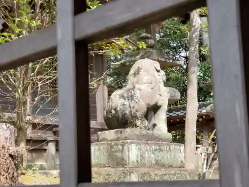 淡河八幡神社の狛犬