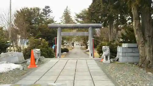 早来神社の鳥居