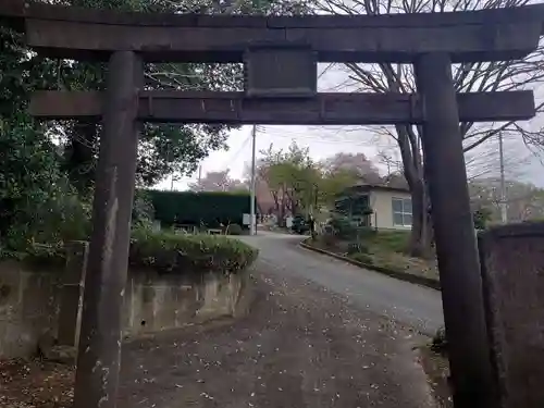 万徳寺の鳥居