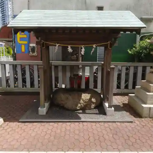 住吉神社 勝どき御旅所の手水舎